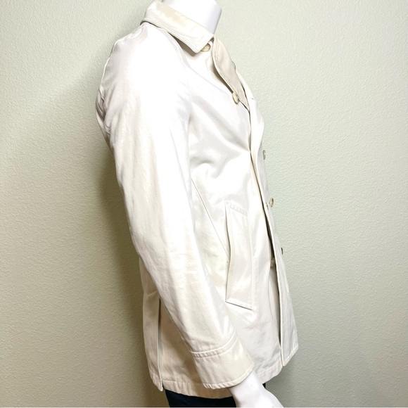 BANANA REPUBLIC cream-colored trench coat - Picture 2 of 13